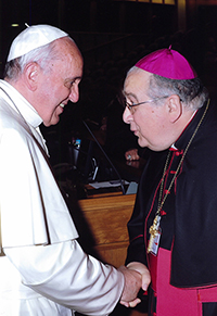 Papa Francesco e Mons. Morosini