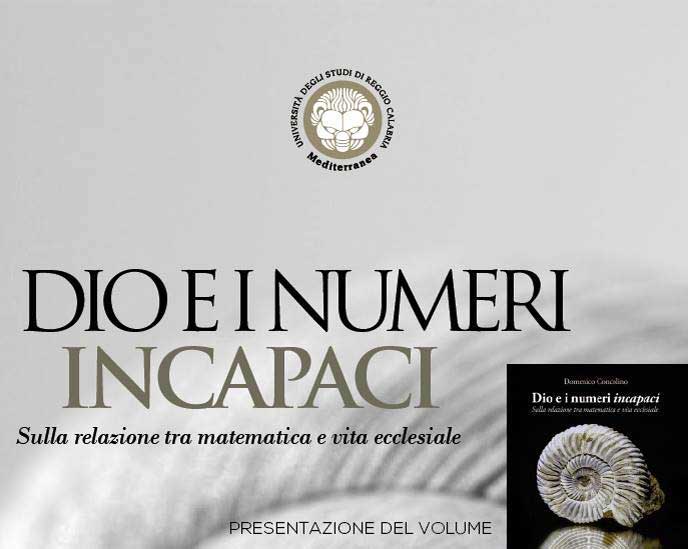 Dio e i numeri incapaci, il volume di don Domenico Concolino