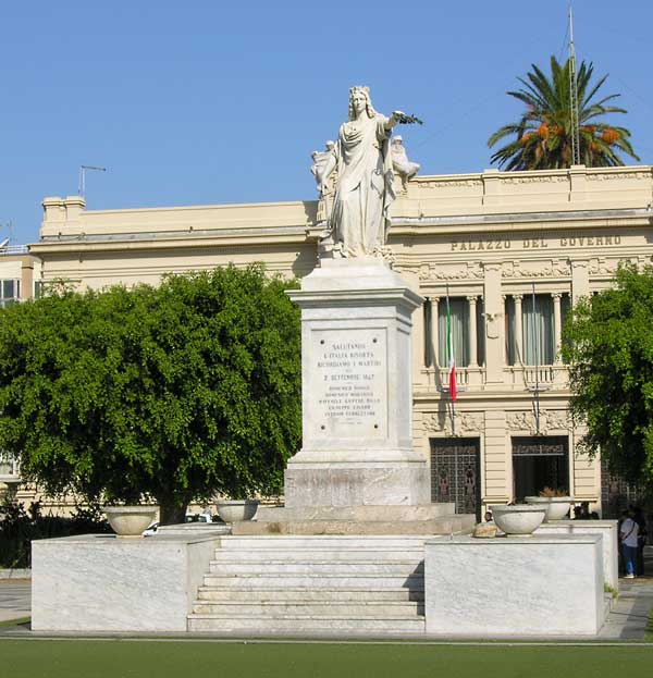 Piazza Italia a Reggio Calabria