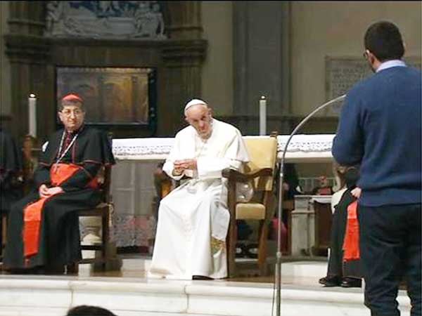 Papa Francesco a Firenze