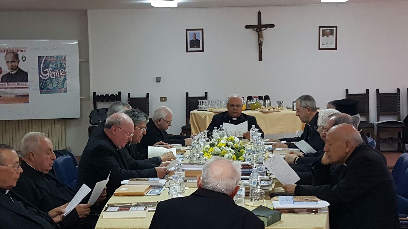 I Vescovi riuniti a Cosenza in Conferenza Episcopale