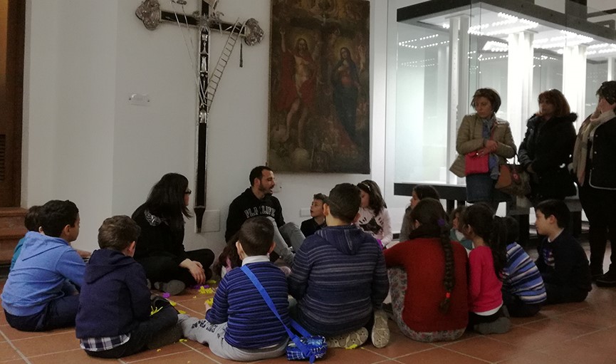 I bambini al museo diocesano di Reggio Calabria