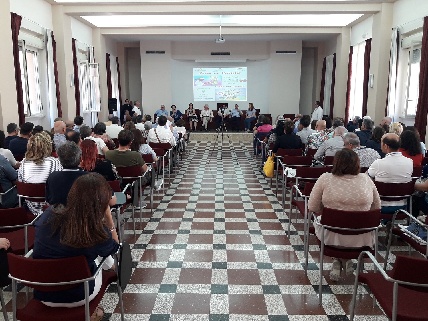 L'Aula Magna del Seminario Arcivescovile Pio XI di Reggio Calabria