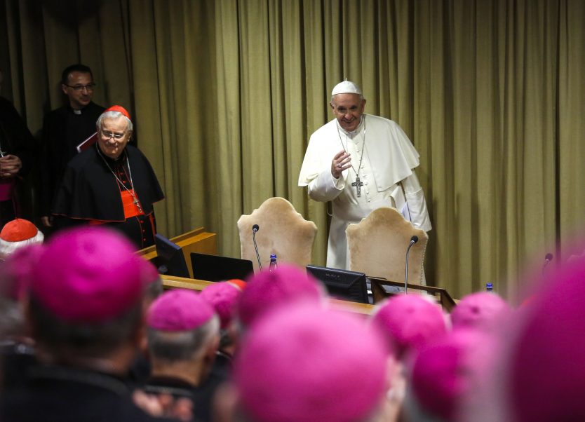 Assemblea generale dei vescovi italiani con papa Francesco